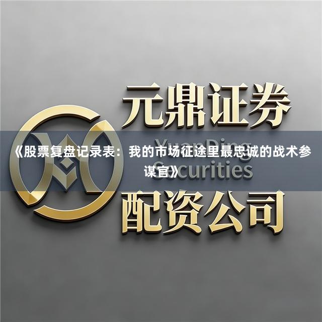《股票复盘记录表：我的市场征途里最忠诚的战术参谋官》