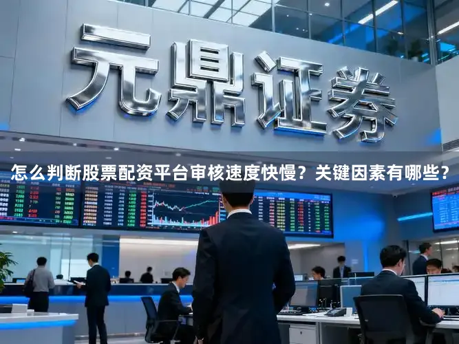 怎么判断股票配资平台审核速度快慢？关键因素有哪些？