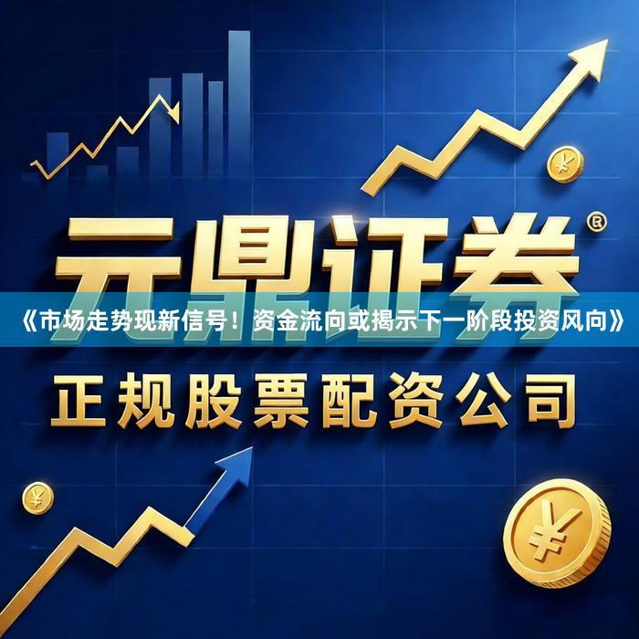 《市场走势现新信号！资金流向或揭示下一阶段投资风向》